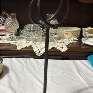 Hand towel two ring stand